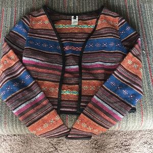 Fitted Aztec print jacket from boutique!